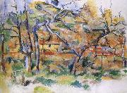 Paul Cezanne and tree house Germany oil painting artist